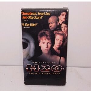 Halloween H20 Twenty Years Later VHS 1998 Jamie Lee Curtis Vintage Horror